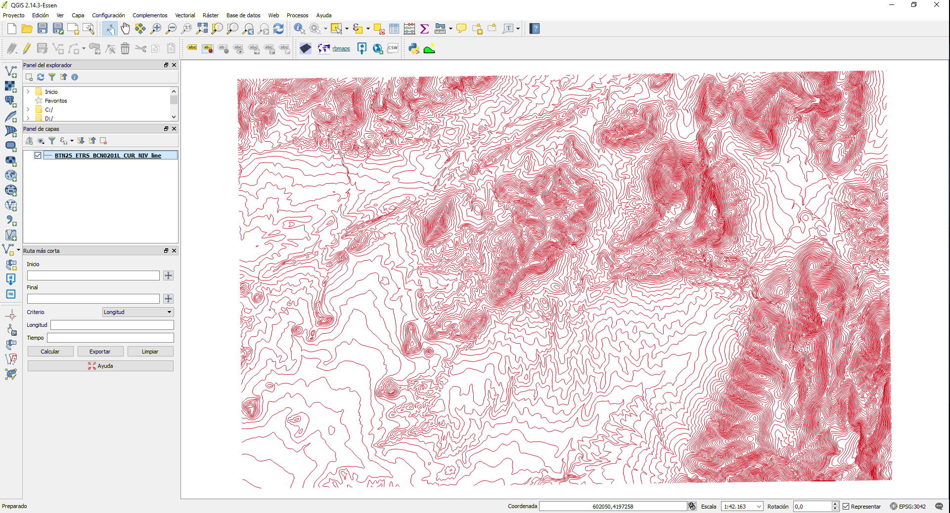 ArcGIS Crea un TIN con curvas de nivel
